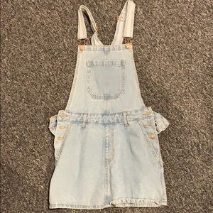 Forever 21 Overall jean dress